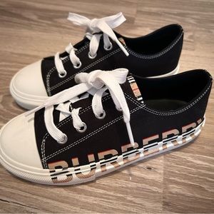 Burberry Kids Kids Mini Larkhall Lace Up Trainers